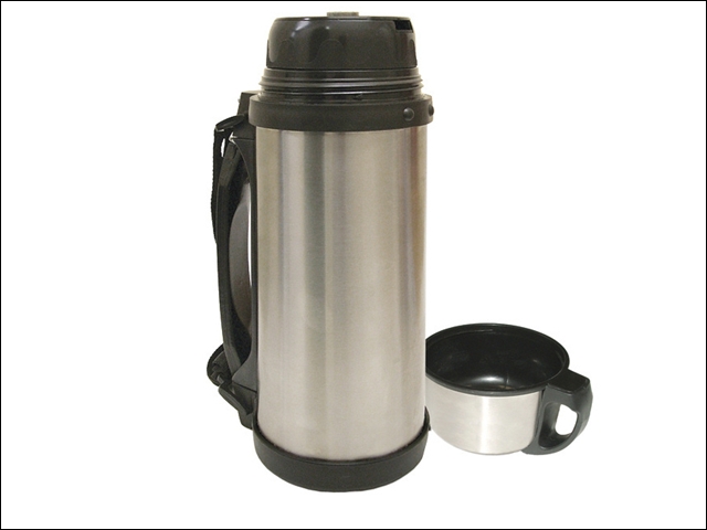 Faithfull Vacuum Flask Stainless Steel 1.5 Litre