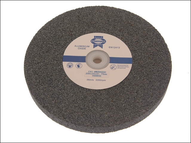 Faithfull General Purpose Grinding Wheel 125mm X 13mm Medium Alox