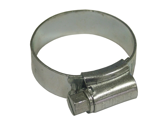 Faithfull 1A Hose Clip - Zinc MSZP 22 - 30mm