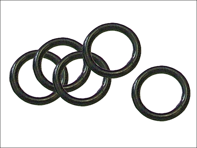 Faithfull O Rings for Brass Fittings (Pack of 5)