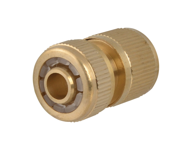 Faithfull Brass Female Water Stop Connector 1/2in