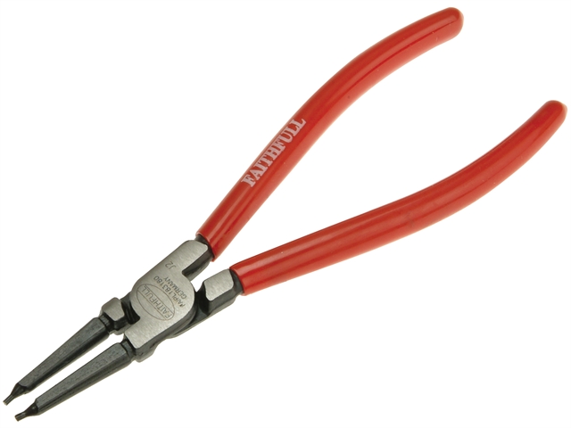 Faithfull Internal Straight Circlip Pliers -180mm