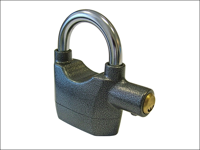 Faithfull Padlock  with Security Alarm 70mm