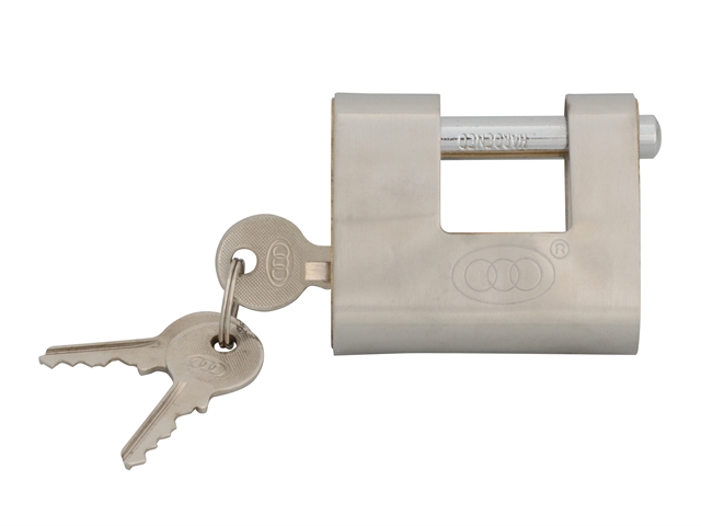 Faithfull Shutter Padlock Brass 60mm