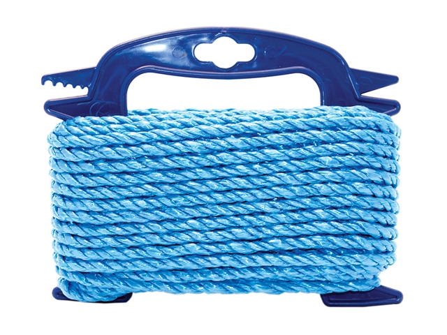 Faithfull Blue Poly Rope 8mm x 15m