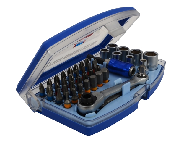 Faithfull Screwdriver Bit & Socket Set of 42