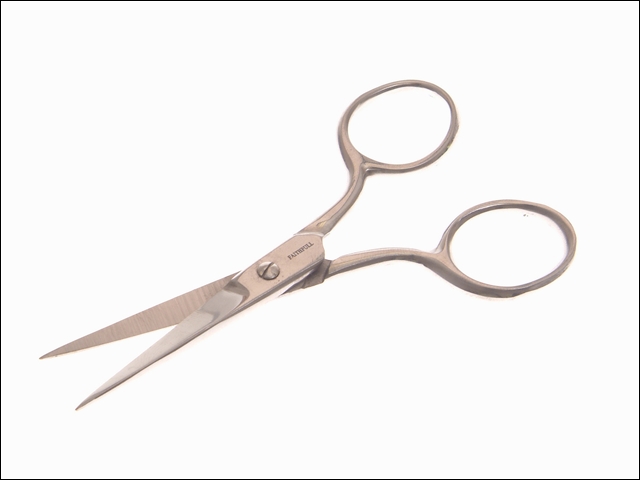 Faithfull Embroidery Scissors Straight 100mm (4in)