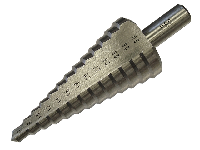 Faithfull HSS Step Drill Bit 6mm to 30mm