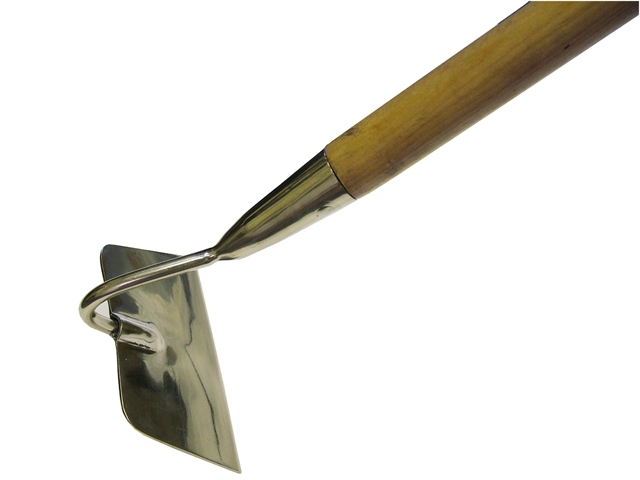 Faithfull Stainless Steel Draw Hoe Ash Handle 1.4M