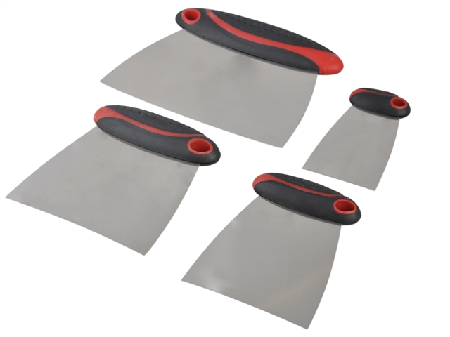 Faithfull Filler & Spreader Set of 4 Stainless Steel