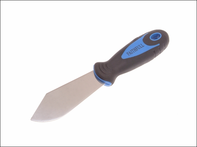 Faithfull Putty Knife 38mm Soft Grip Handle