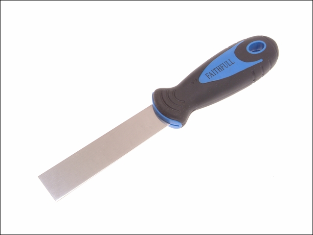 Faithfull Stripping Knife Soft Grip Handle 25mm (1in)