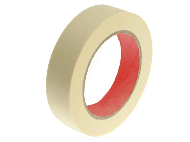 Faithfull Low Tack Masking Tape 25mm x 50m