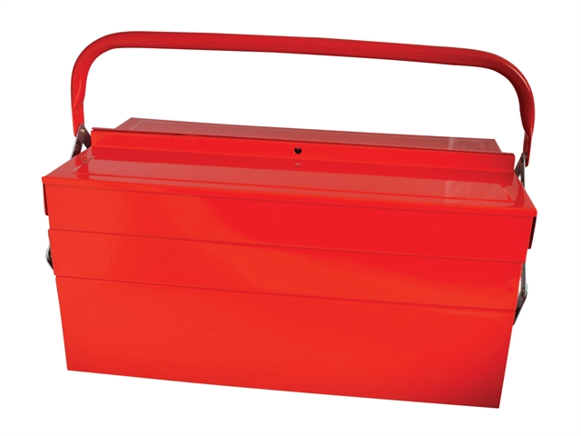 Faithfull Metal Cantilever Tool Box 40cm (17in) 5 Tray