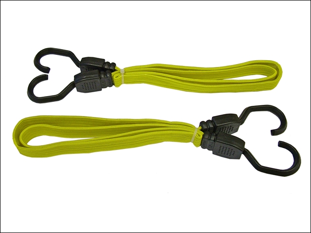 Faithfull Flat Bungee Cord 91cm (36in) Yellow