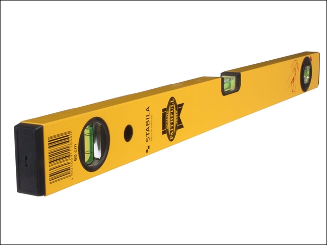 Faithfull Stabila Box Section Spirit Level 3 Vial 120cm (48in)