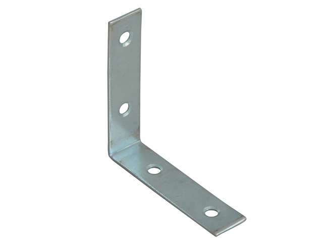 Forge Corner Braces Zinc Plated 50mm Pack of 10