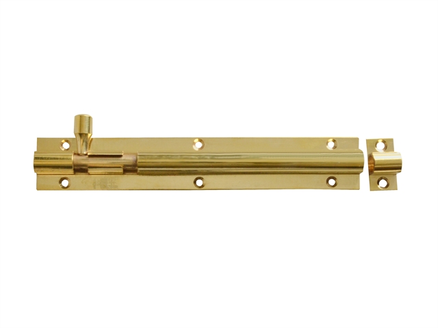 Forge Door Bolt - Brass 150mm (6in)