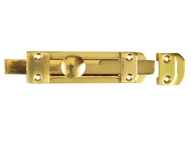 Forge Door Bolt Heavy - Brass 150mm (6in)