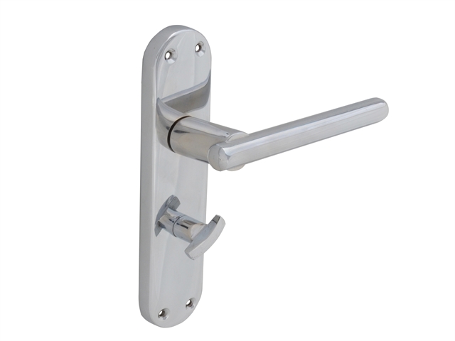 Forge Backplate Handle Bathroom - Modular Chrome Finish