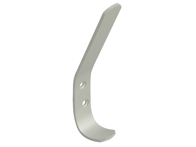 Forge Single Hat & Coat Hook - Aluminium 125mm