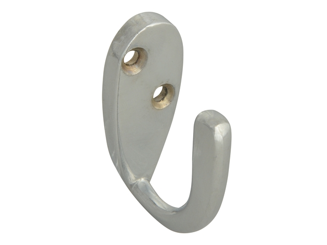 Forge Hook Robe - Chrome Finish 40mm Pack of 2