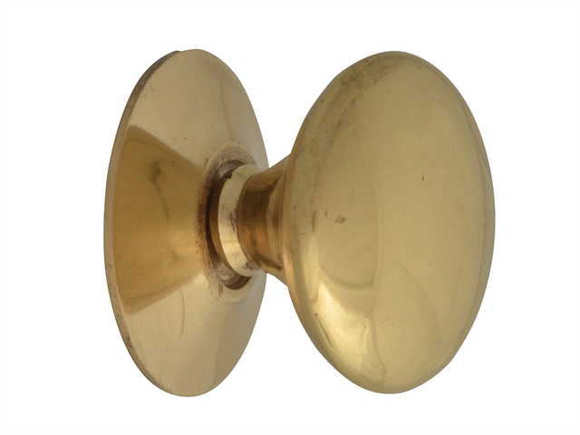 Forge Cupboard Knobs - Victorian Brass Finish 25mm Pack of 5