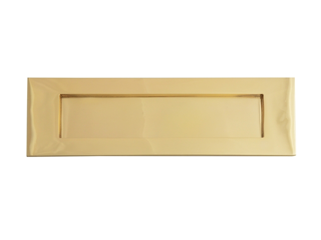 Forge Letter Plate - Victorian Brass 254mm