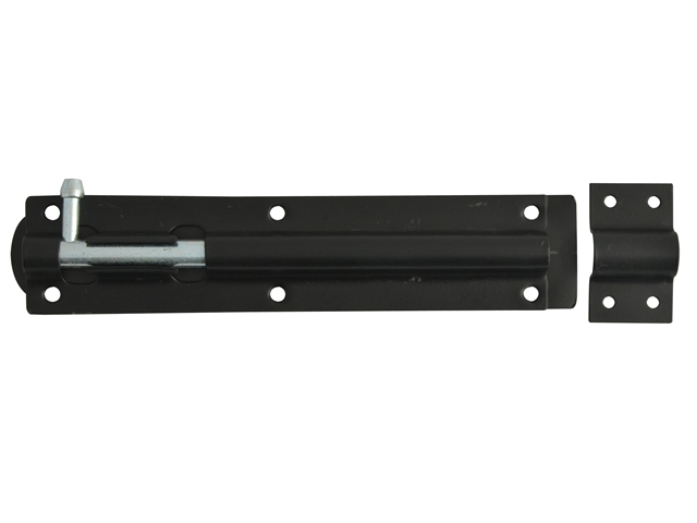 Forge Tower Bolt Black Powder Coated 200mm (8in)