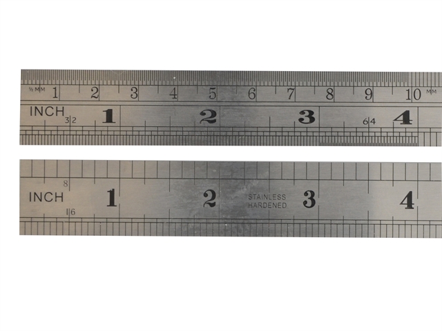 Fisher F39ME Steel Rule 1 Metre / 39in