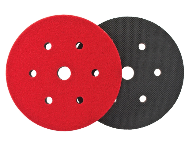 Flexipads World Class Dual Action Cushion Pad 150mm  6 + 1 Hole VELCRO® Brand