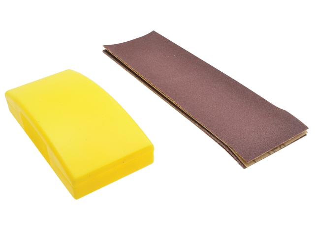 Flexovit Lightweight Sanding Block Kit 70 x 230mm (5)