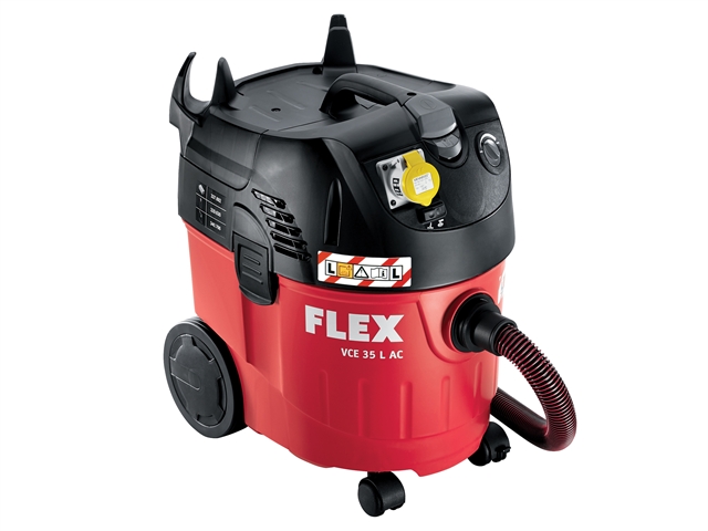 Flex Power Tools VCE35L Vacuum With Power Take Off 1250 Watt 110 Volt 110V