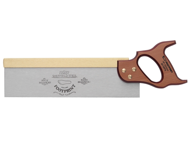 Footprint 256 Brass Back Tenon Saw 250mm (10in) 14tpi