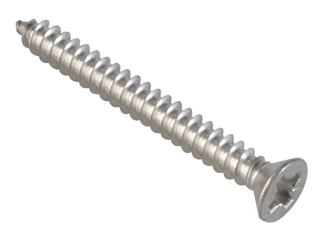 Forgefix Self-Tapping Screw Pozi CSK A2 SS 1.1/4in x 8 ForgePack 15