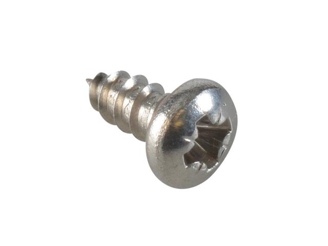 Forgefix Self-Tapping Screw Pozi Pan A2 SS 1/4in x 4 ForgePack 80