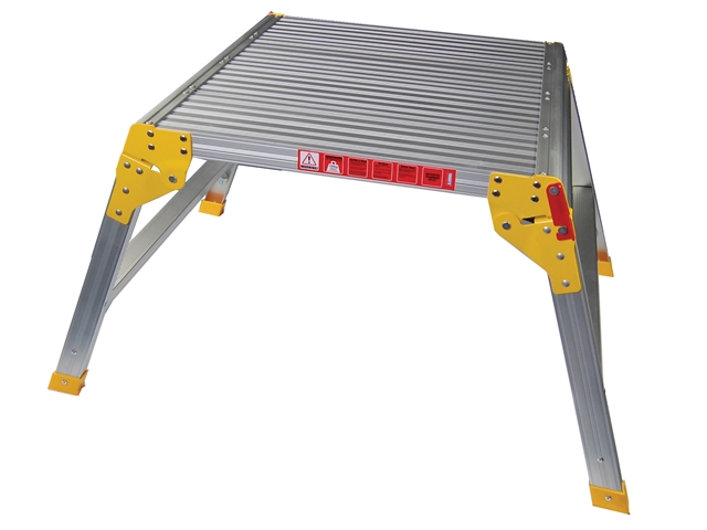 Forgefix Hop-Up Work Platform 595mm x 605mm EN131 Certified