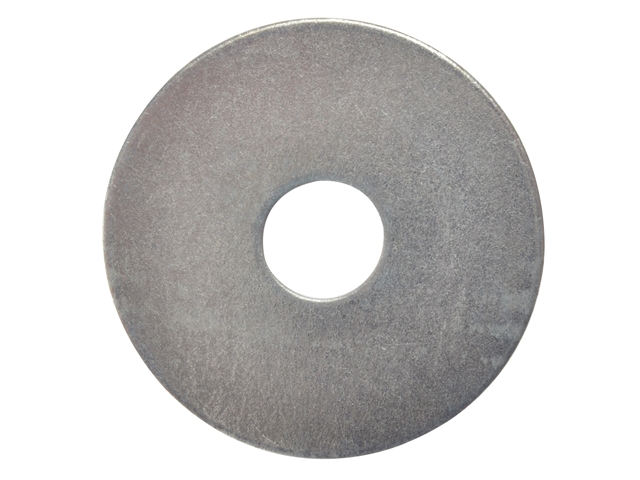 Forgefix Flat Mudguard Washers ZP M12 x 50mm Bag 10