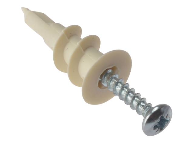 Forgefix Cavity Wall Nylon Speed Plug 4.0mm (8) Box 100