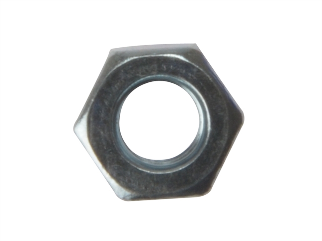 Forgefix Hexagon Nut & Washer ZP M10 Blister 10