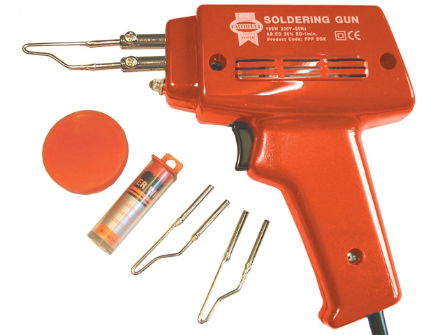 Faithfull Power Plus SGK Solder Gun 100 Watt 240 Volt 240V