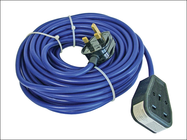 Faithfull Power Plus Trailing Lead 240 Volt 13 Amp 1.5mm Cable 14 Metre 240V