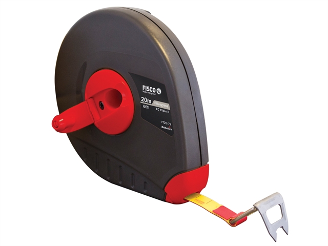Fisco FT20ME Futura Fibreglass Tape 20m / 66ft (Width 13mm)