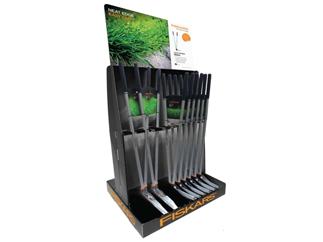 Fiskars Edging Shears Full FSDU Display