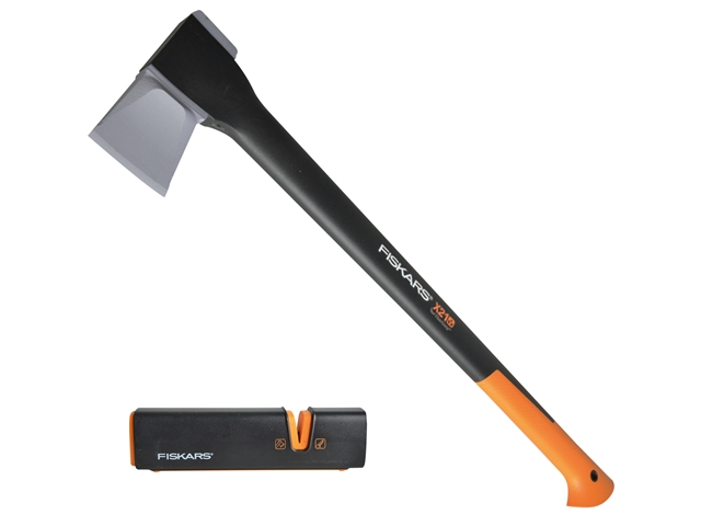 Fiskars X21 Axe with Sharpener