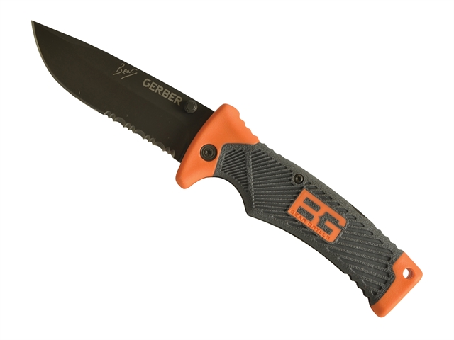 Gerber Bear Grylls Folding Sheath Knife Serrated