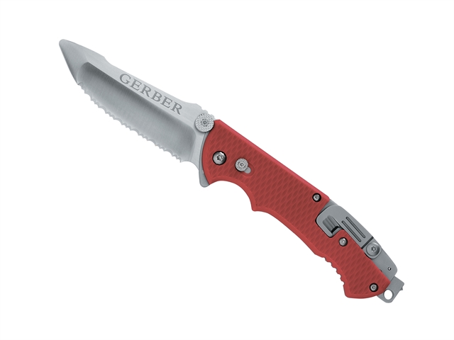 Gerber Hinderer Rescue Folding Sheath Knife