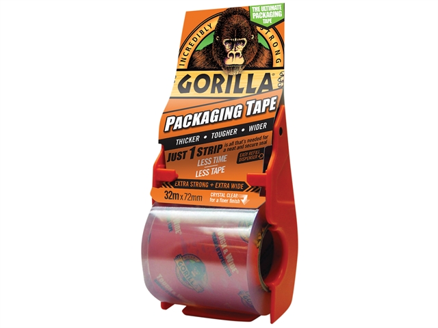 Gorilla Glue Gorilla Packaging Tape 32m x 72mm Dispenser