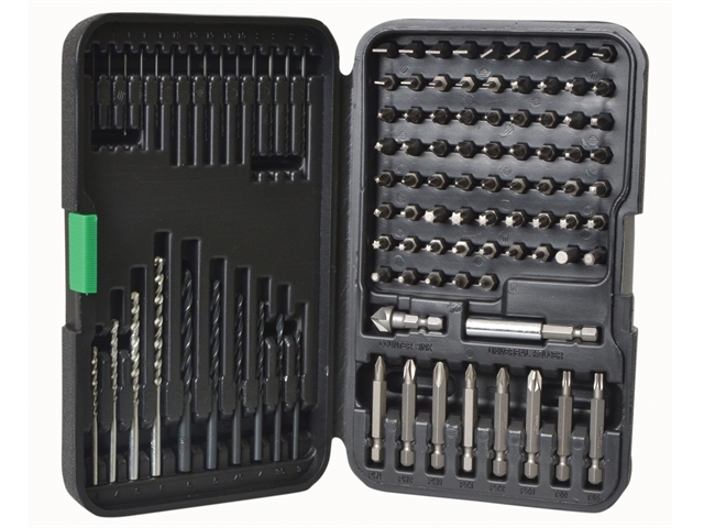 Hitachi Drill & Bit Set In Case Set of 102