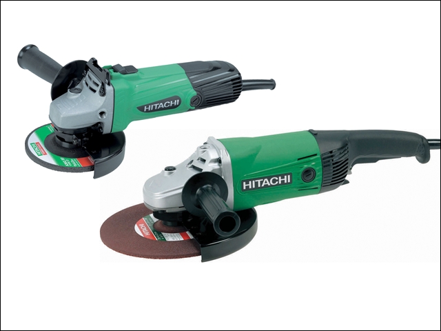 Hitachi Angle Grinder Twin Pack 115mm + 230mm 240 Volt 240V